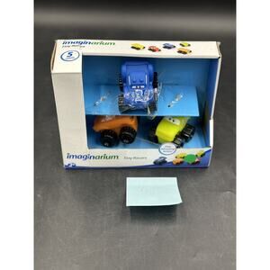 imaginarium tiny racers 3 cars new open box, box has some damage A